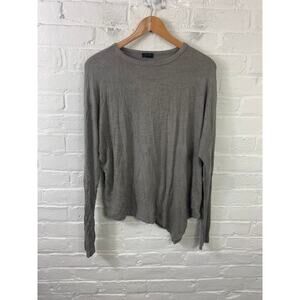 Gray Crew Neck Sweater